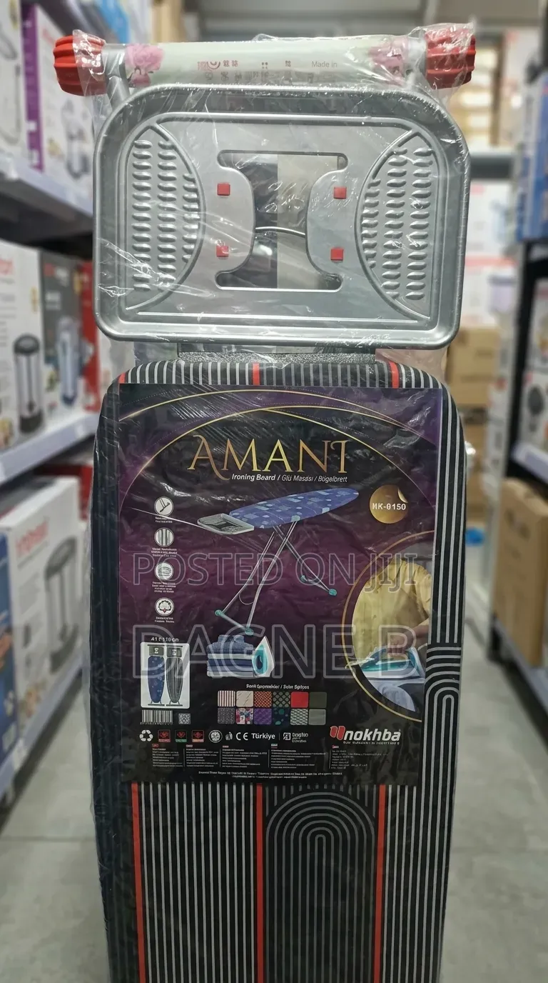 Turkey Ironing Board Premium Quality የቱርክ ጠንካራ የልብስ መተኮሻ