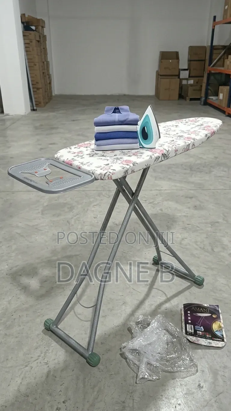 Turkey Ironing Board Premium Quality የቱርክ ጠንካራ የልብስ መተኮሻ