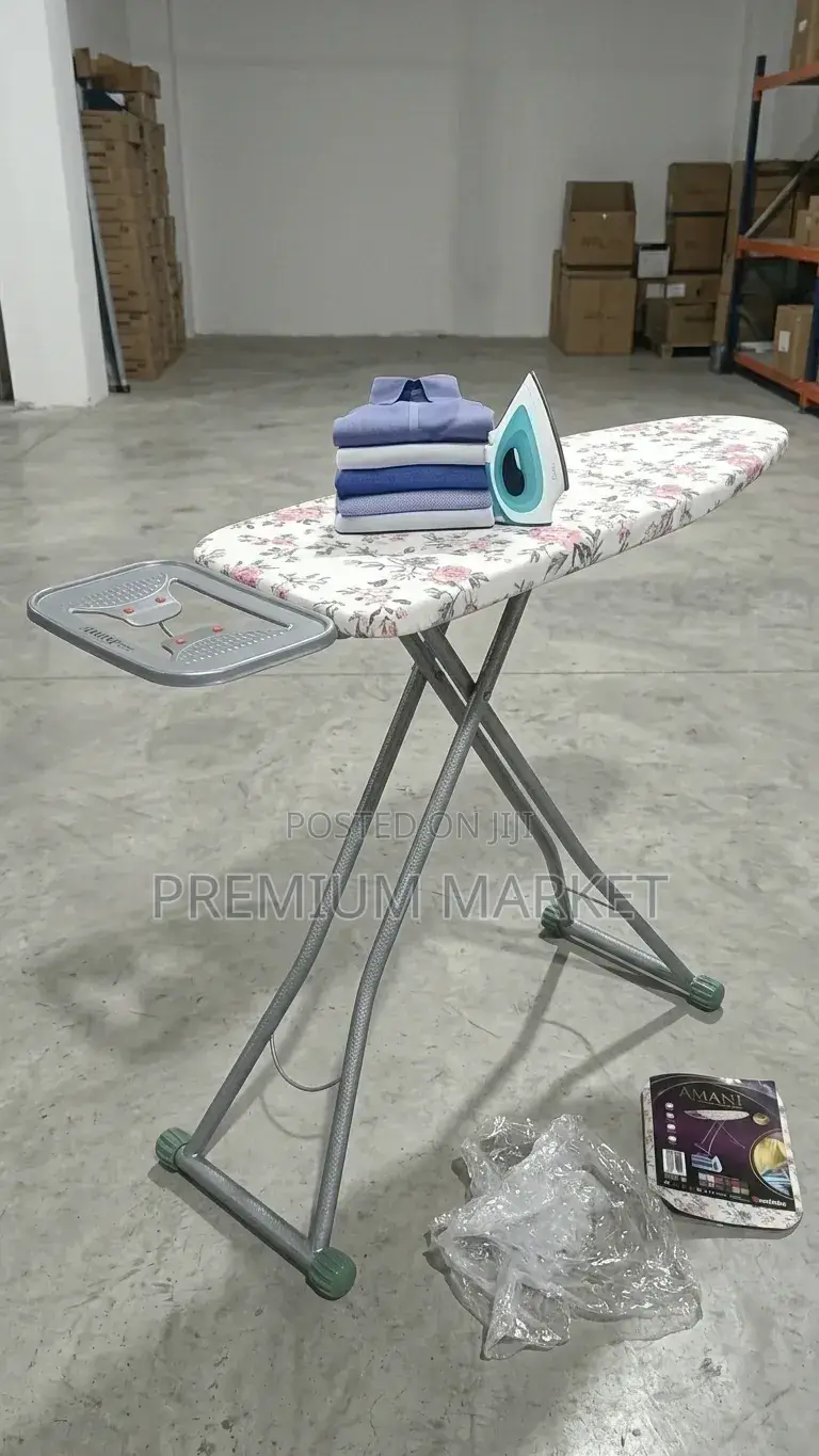 Turkey Ironing Board Premium Quality የቱርክ ጠንካራ የልብስ መተኮሻ