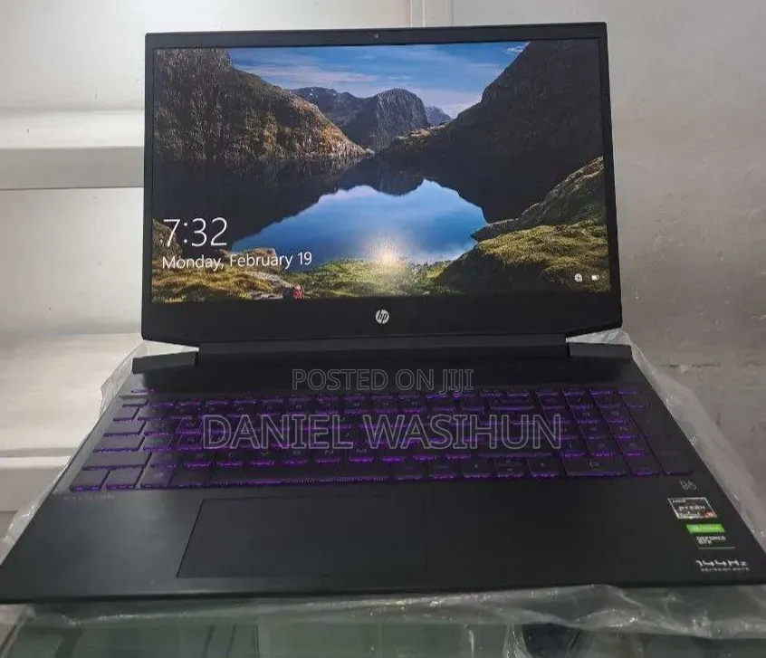 New Laptop HP Pavilion Power 15 8GB AMD Ryzen 5 SSD 512GB