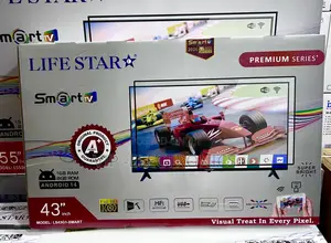 LIFESTAR 43 Inch TV -SMART Android 14.0 Full HD 1080p Resolution 2026