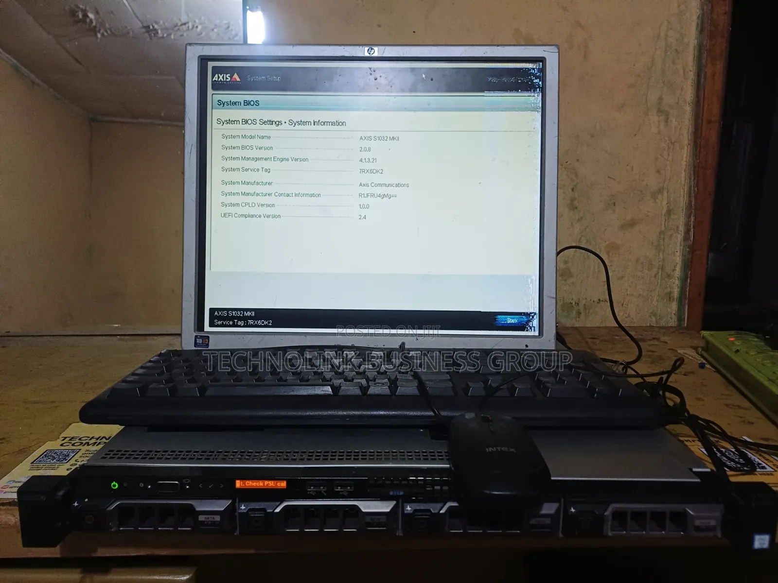Server Dell PowerEdge R440 8GB Intel Xeon HDD 512GB