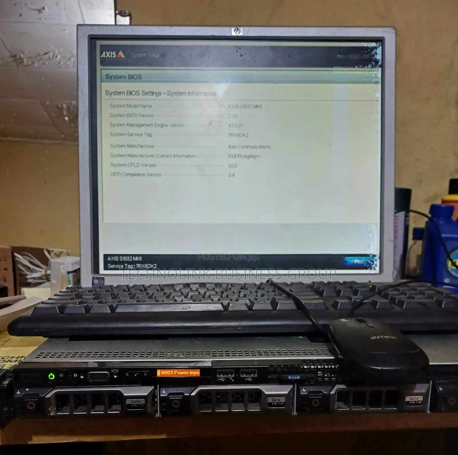 Server Dell PowerEdge R440 8GB Intel Xeon HDD 512GB