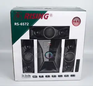 RISING Multimedia Speaker System 3.1 Channel– Powerful Sound