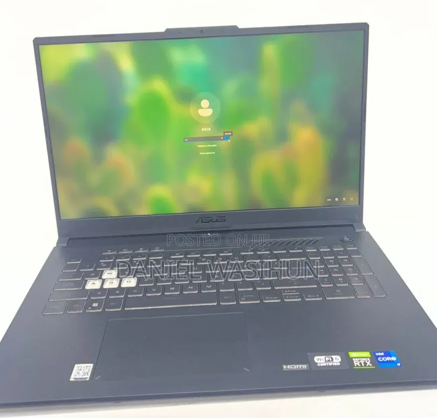 New Laptop Asus TUF Gaming A15 16GB Intel Core i7 SSD 512GB