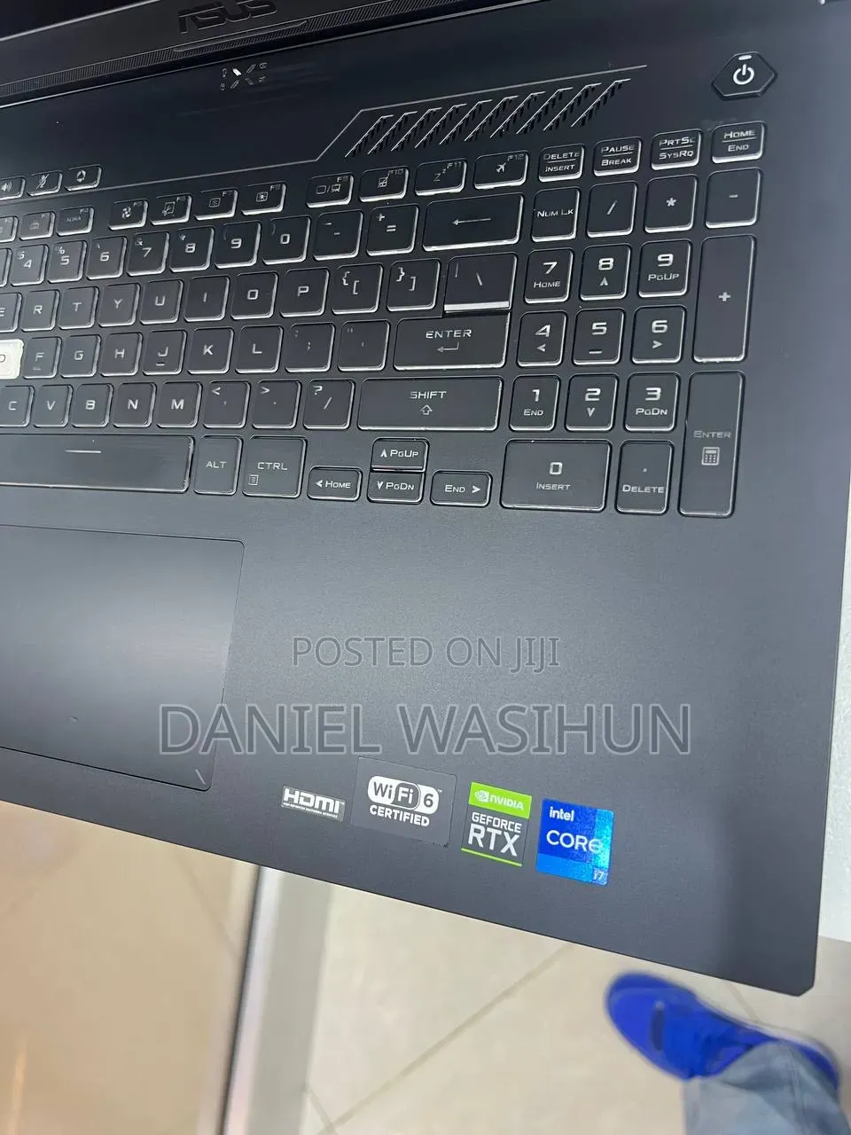 New Laptop Asus TUF Gaming A15 16GB Intel Core i7 SSD 512GB