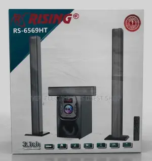 RISING Multimedia Speaker System 3.1 Channel Home Theater RS-6569HT