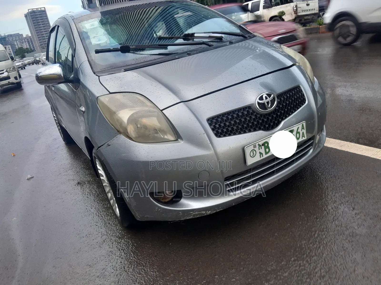 Toyota Yaris 2007 Gray