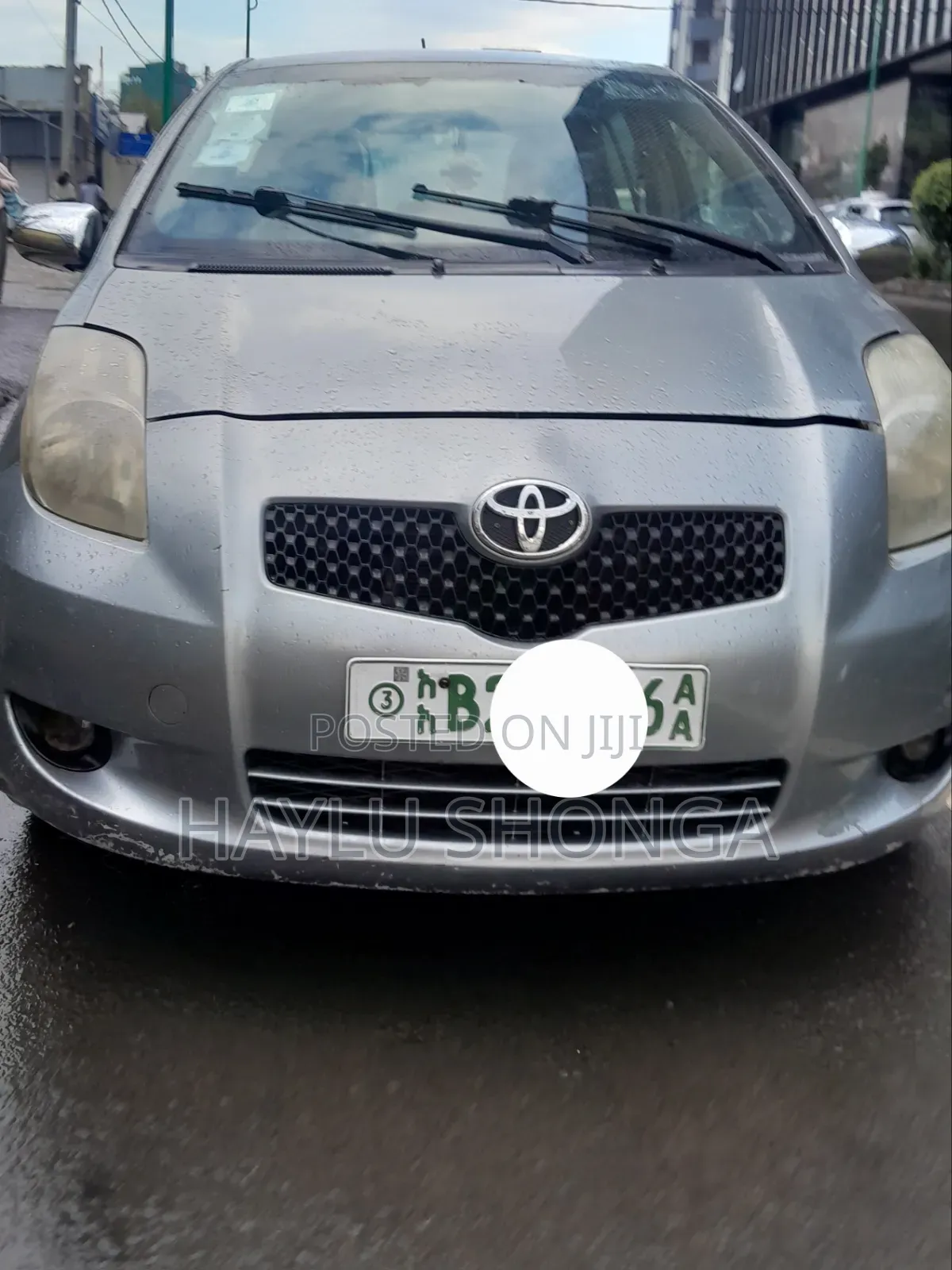 Toyota Yaris 2007 Gray