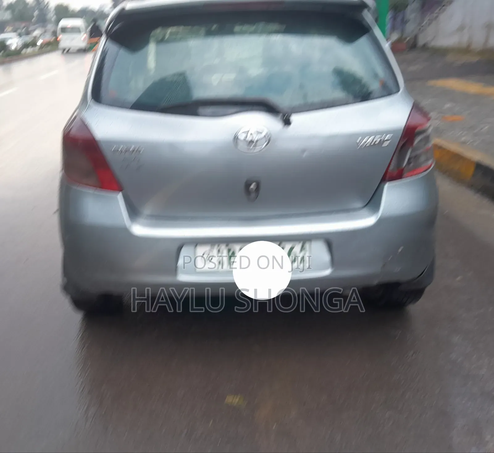 Toyota Yaris 2007 Gray