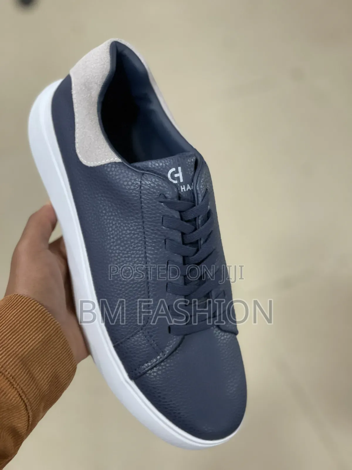 Navy Blue Low-Top Cole Haan Casual Sneaker