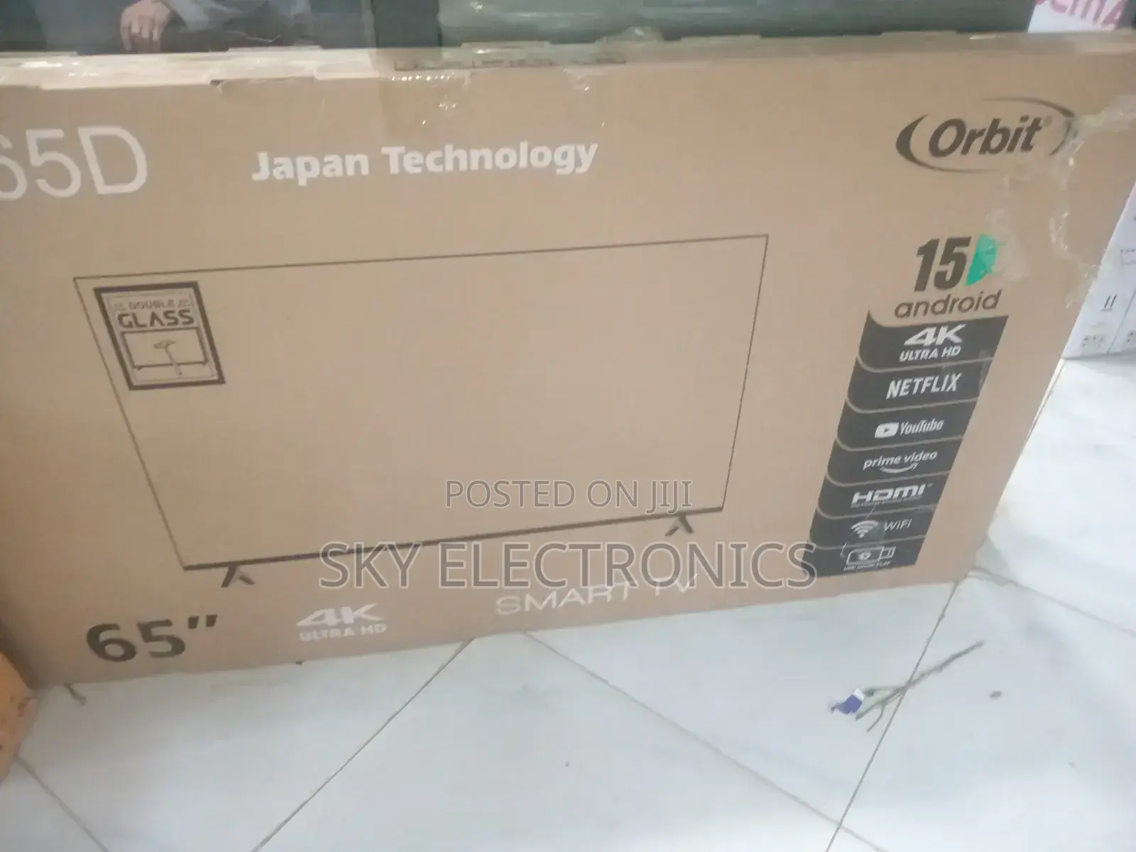 Orbit 65inch TV Smart Android TV
