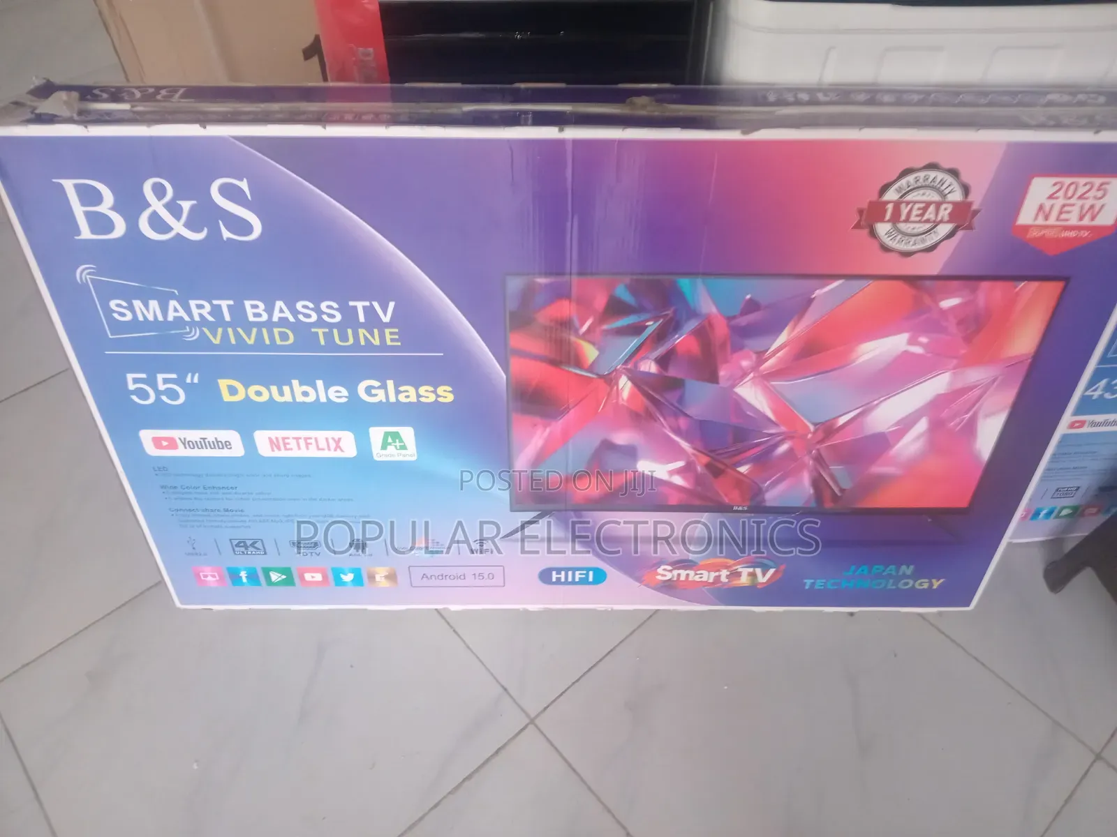 Blue Base TV 43inch Smart Android TV
