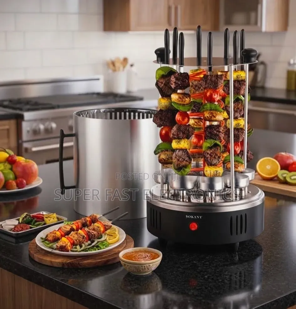 SOKANY Electric Skewers Vertical BBQ Grill 1500W – SK-6113