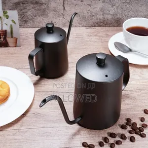 ቡና ማፊያ Coffee Pour Stainless Steel Gooseneck Drip Coffee Maker Tea Pot