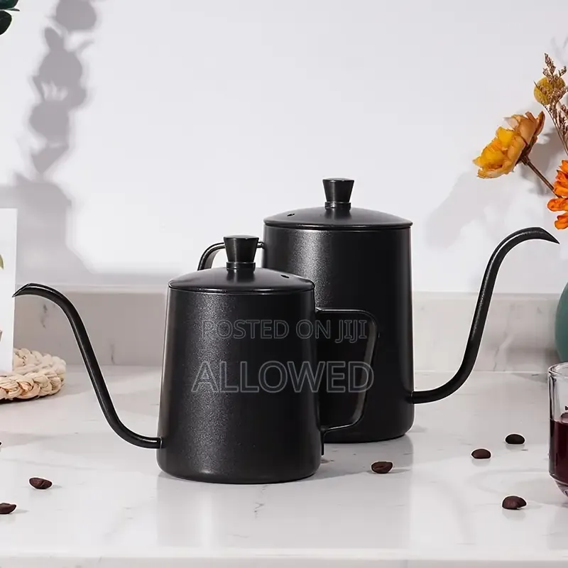 ቡና ማፊያ Coffee Pour Stainless Steel Gooseneck Drip Coffee Maker Tea Pot