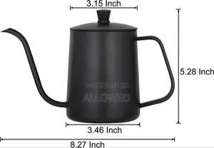 ቡና ማፊያ Coffee Pour Stainless Steel Gooseneck Drip Coffee Maker Tea Pot