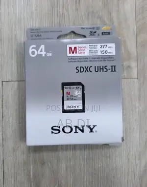 Sony 64GB Memroy Card Video Recording High Speed Data Transfer