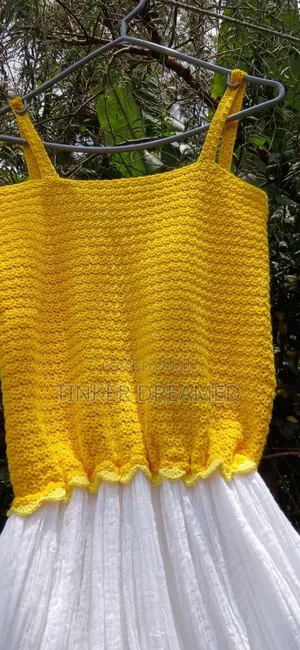 Crochet ቀሚስ
