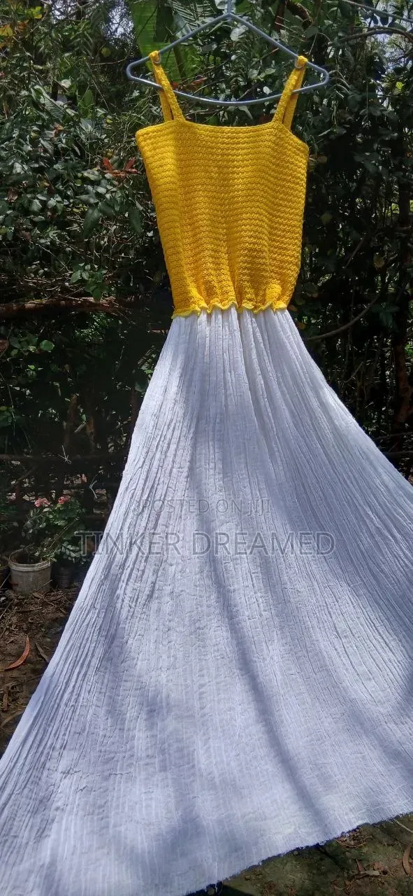Crochet ቀሚስ