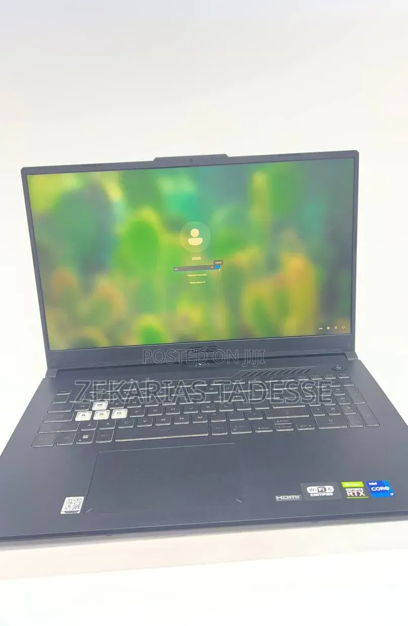 New Laptop Asus TUF Gaming A15 16GB Intel Core i7 SSD 512GB