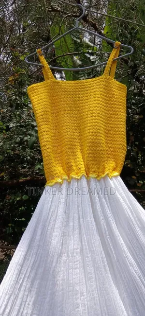 Crochet ቀሚስ