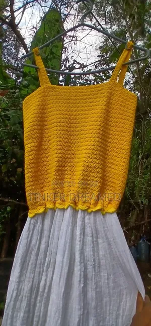 Crochet ቀሚስ