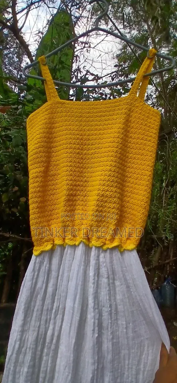 Crochet ቀሚስ