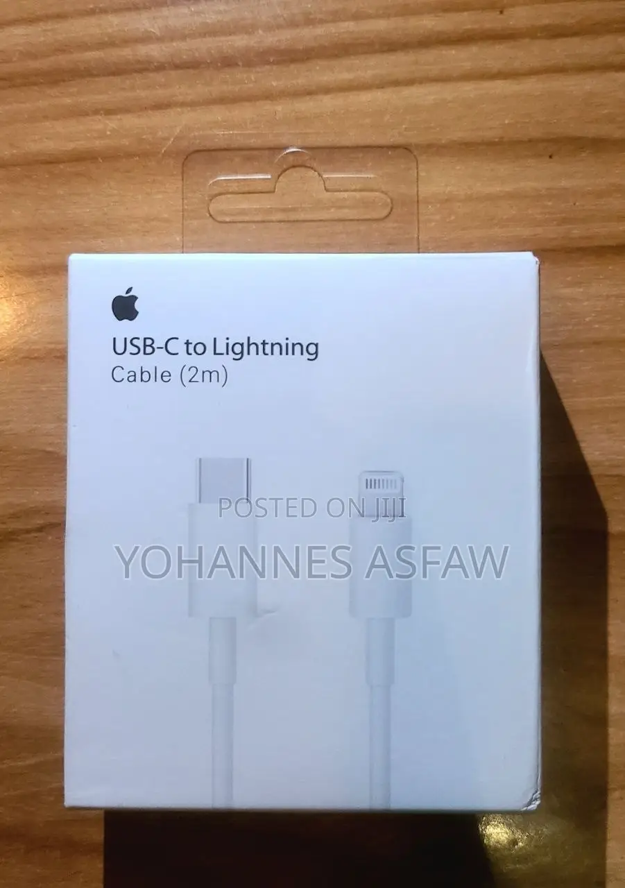 2 Meters Genuine Apple USB-C to Lightning Cable