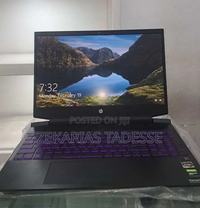 New Laptop HP Pavilion Power 15 8GB AMD Ryzen 5 SSD 512GB