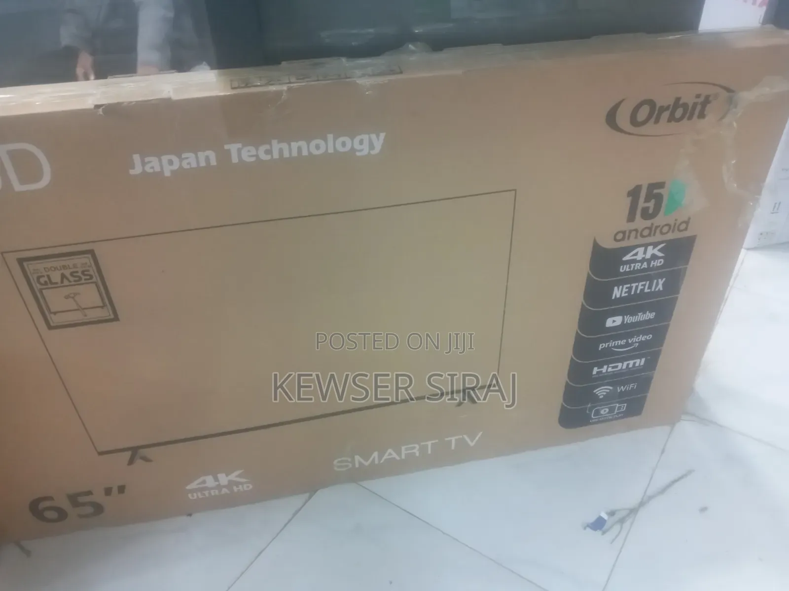 Orbit TV 65inche Qled Smart Android TV