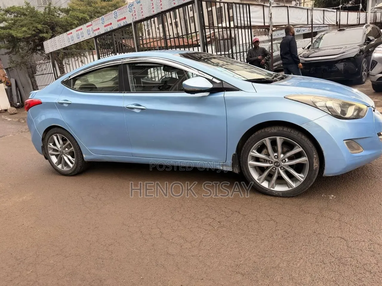 Hyundai Elantra 2013 Blue