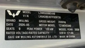New Wuling Xingguang S 2026 White