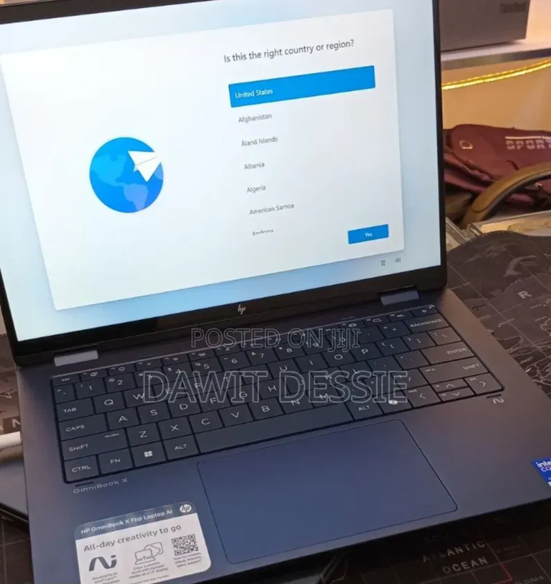 New Laptop HP OmniBook X Flip 14" 16GB Intel Core Ultra 5 SSD 512GB