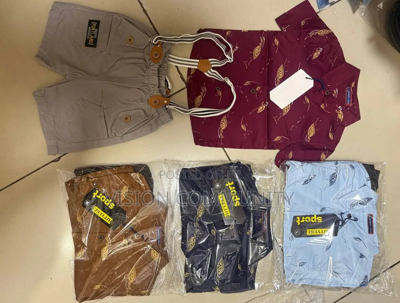 Boys Shirt and Shorts Set – LUXTER Sport