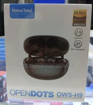 Haino Teko OPENDOTS OWS-H9 Open Ear Wireless Headphones Hi-Res Audio
