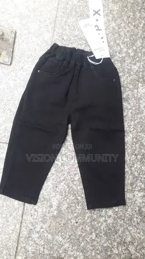 Boys Black Casual Pants – Brand New
