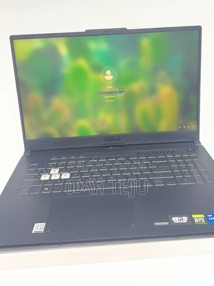 New Laptop Asus TUF Gaming A15 16GB Intel Core i7 SSD 512GB