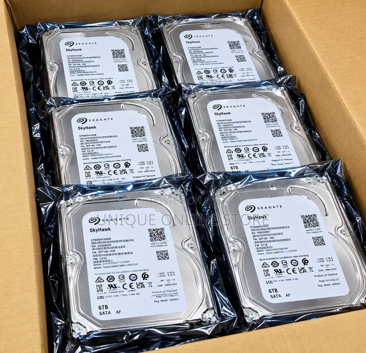 6TB Surveillance Hard Disk