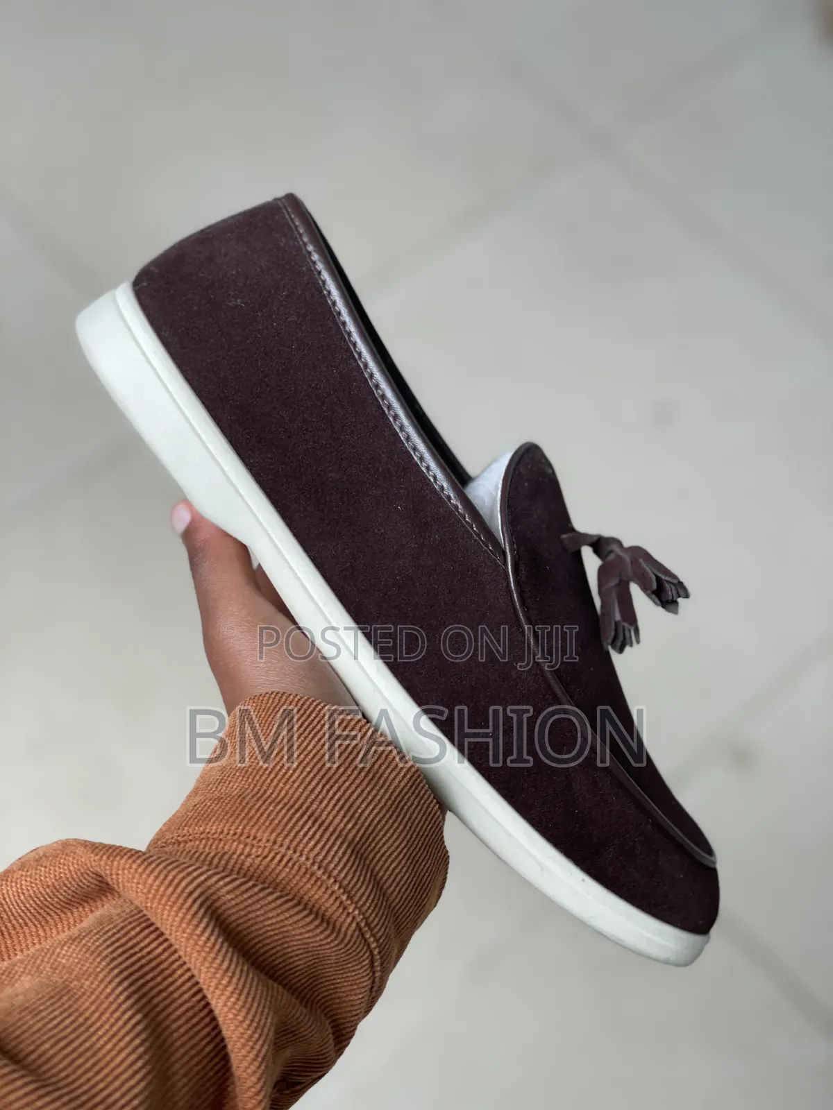 Light Weight Suede Tassel Loafer Shoes