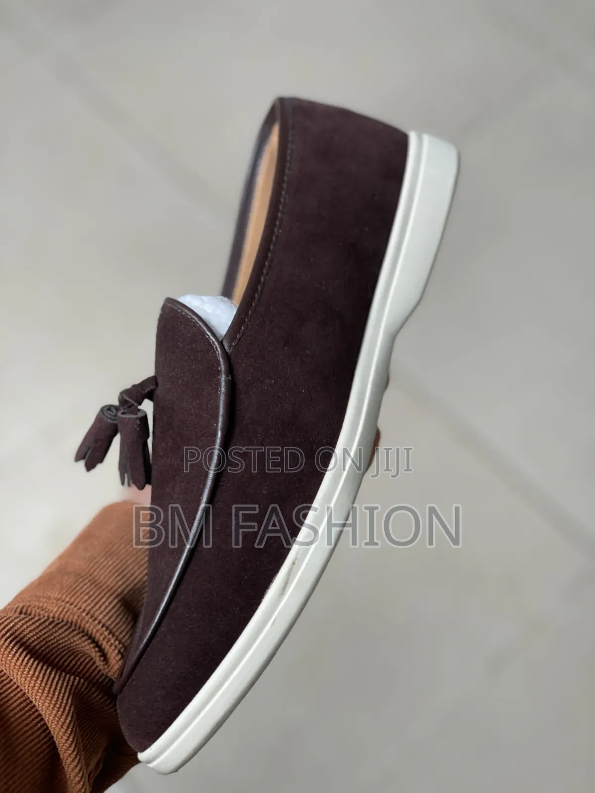 Light Weight Suede Tassel Loafer Shoes