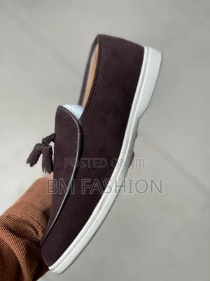 Light Weight Suede Tassel Loafer Shoes
