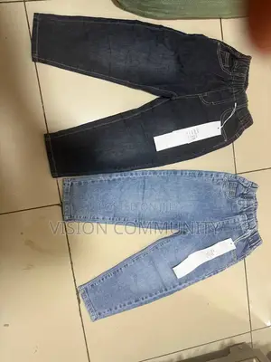 Boys Denim Jeans Pants – Dark Light Blue – Brand New