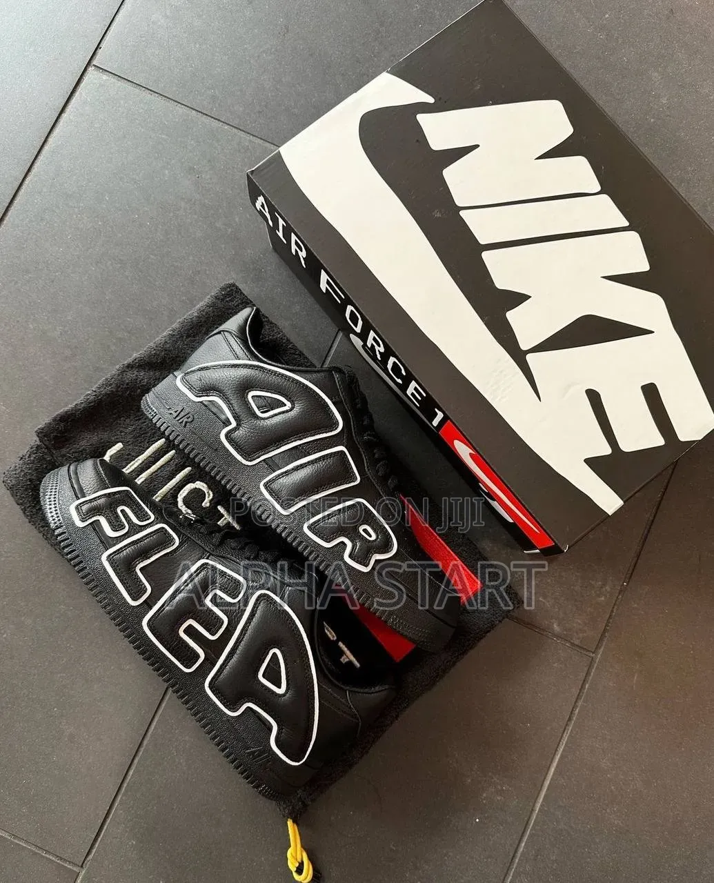 Nike X CPFM Air Force 1 "Black" High Master Quality Shoes Made Vietnam