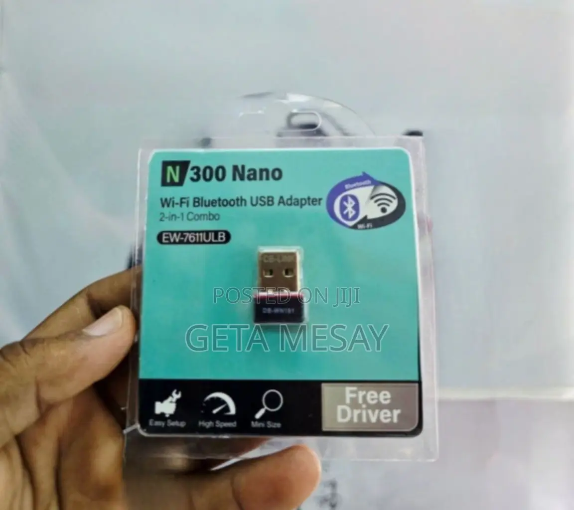 Brand New N 300 Nano Wi-Fi Bluetooth USB Adapter