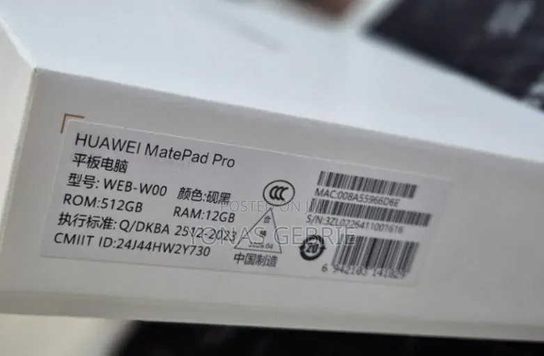 New Huawei MatePad Pro 512 GB