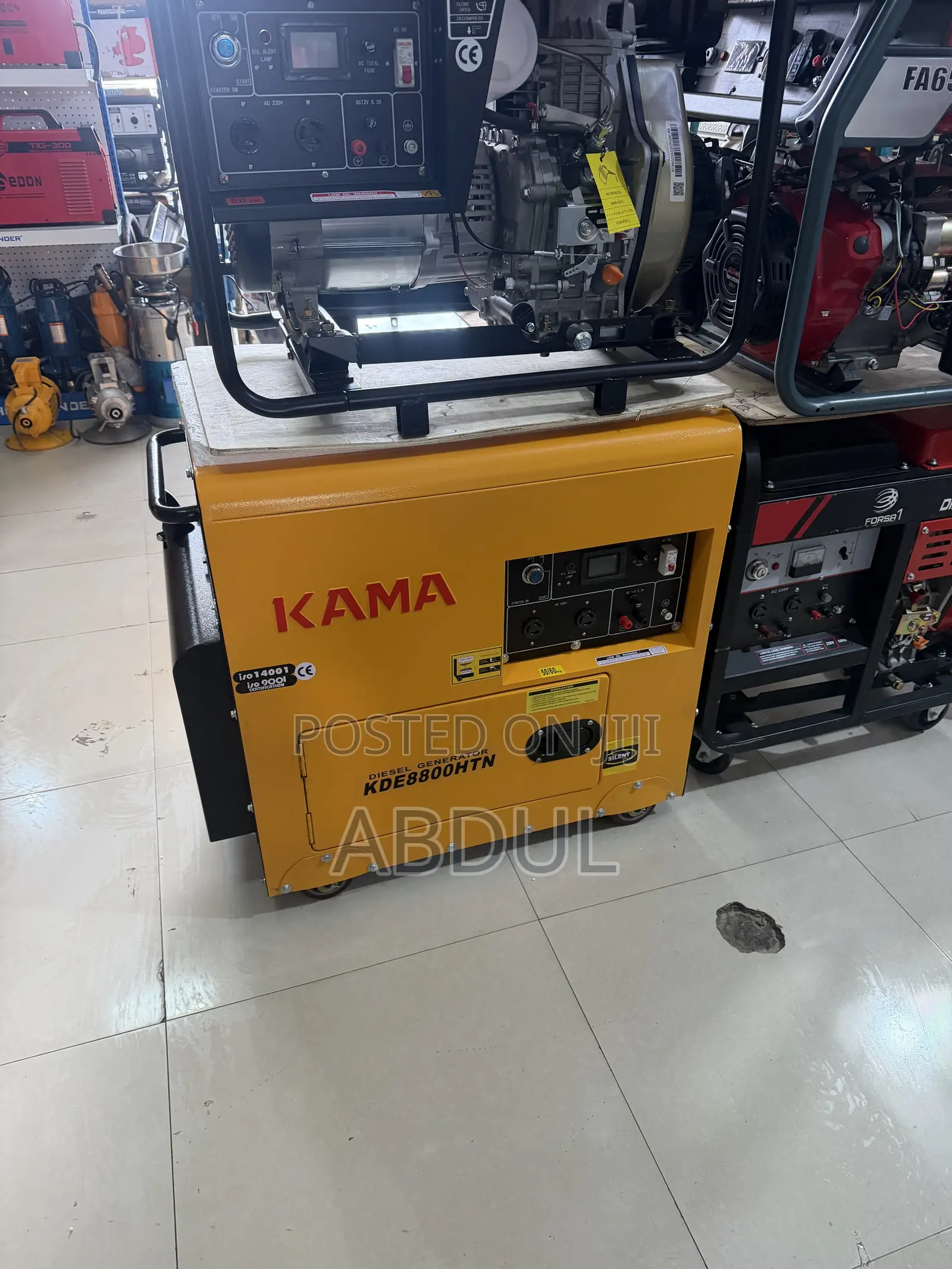Kama KDE8800HTN Silent Diesel Generator