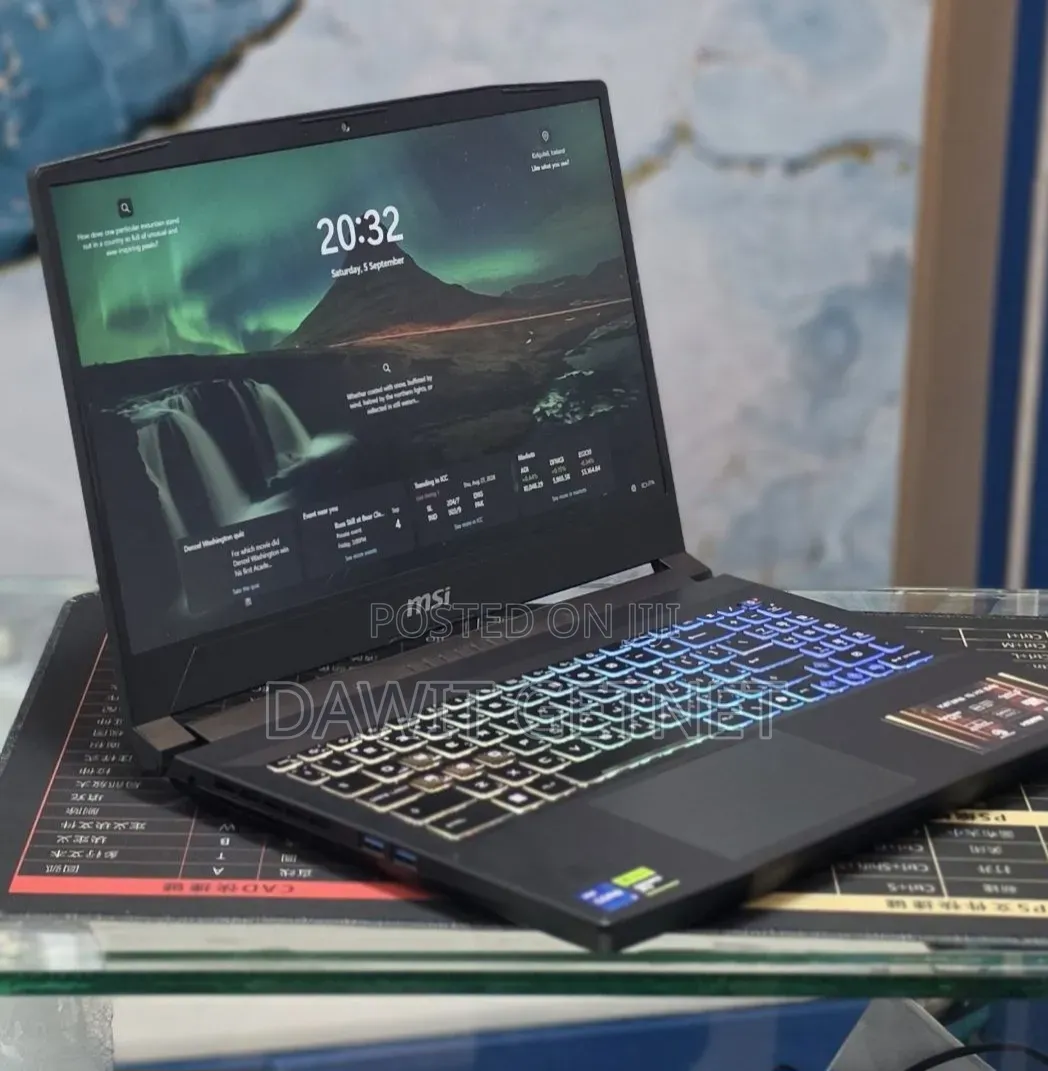 New Laptop MSI GF63 16GB Intel Core i7 SSD 1T