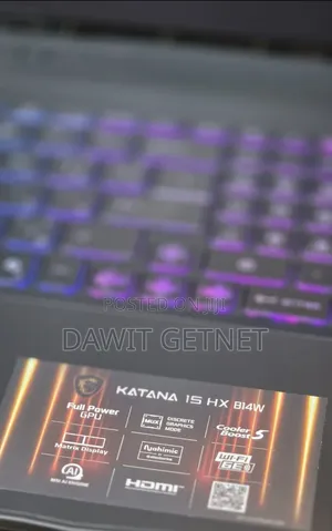 New Laptop MSI GF63 16GB Intel Core i7 SSD 1T