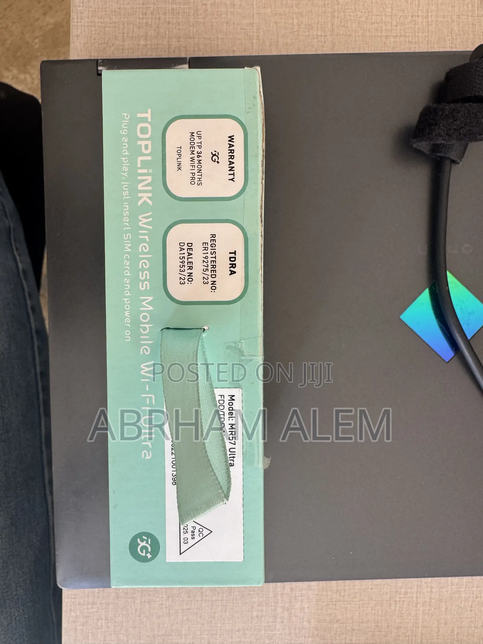 Toplink 4G LTE Wireless WiFi Router – 300Mbps | 4600mAh Battery